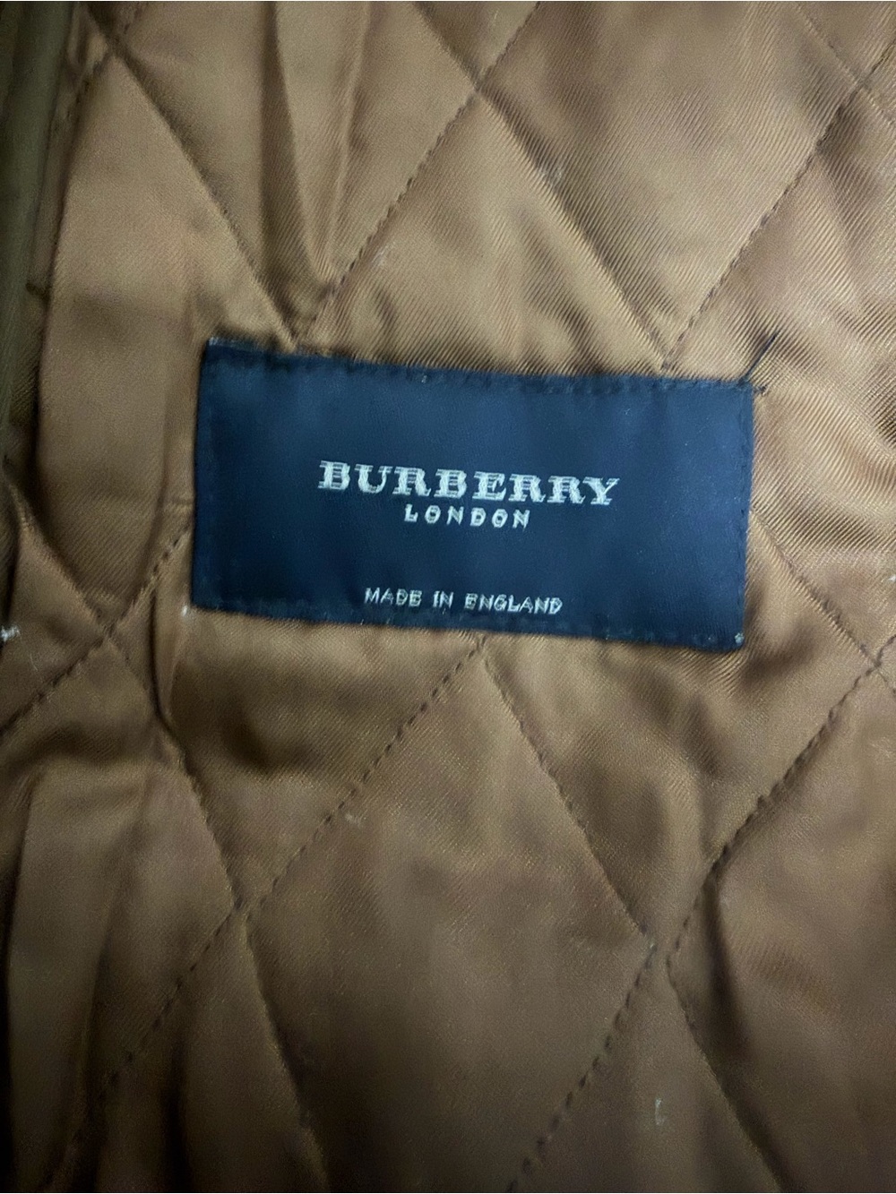 Classic Burberry Brown Quilted Barn Jacket with Burberry pattern collar - Picture 4 of 8
